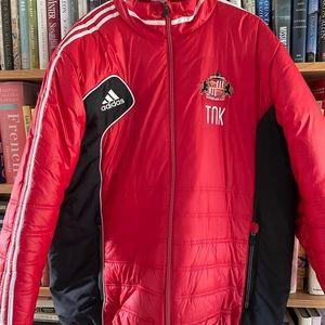 Men’s Sunderland AFC Adidas Quilted Jacket Xl